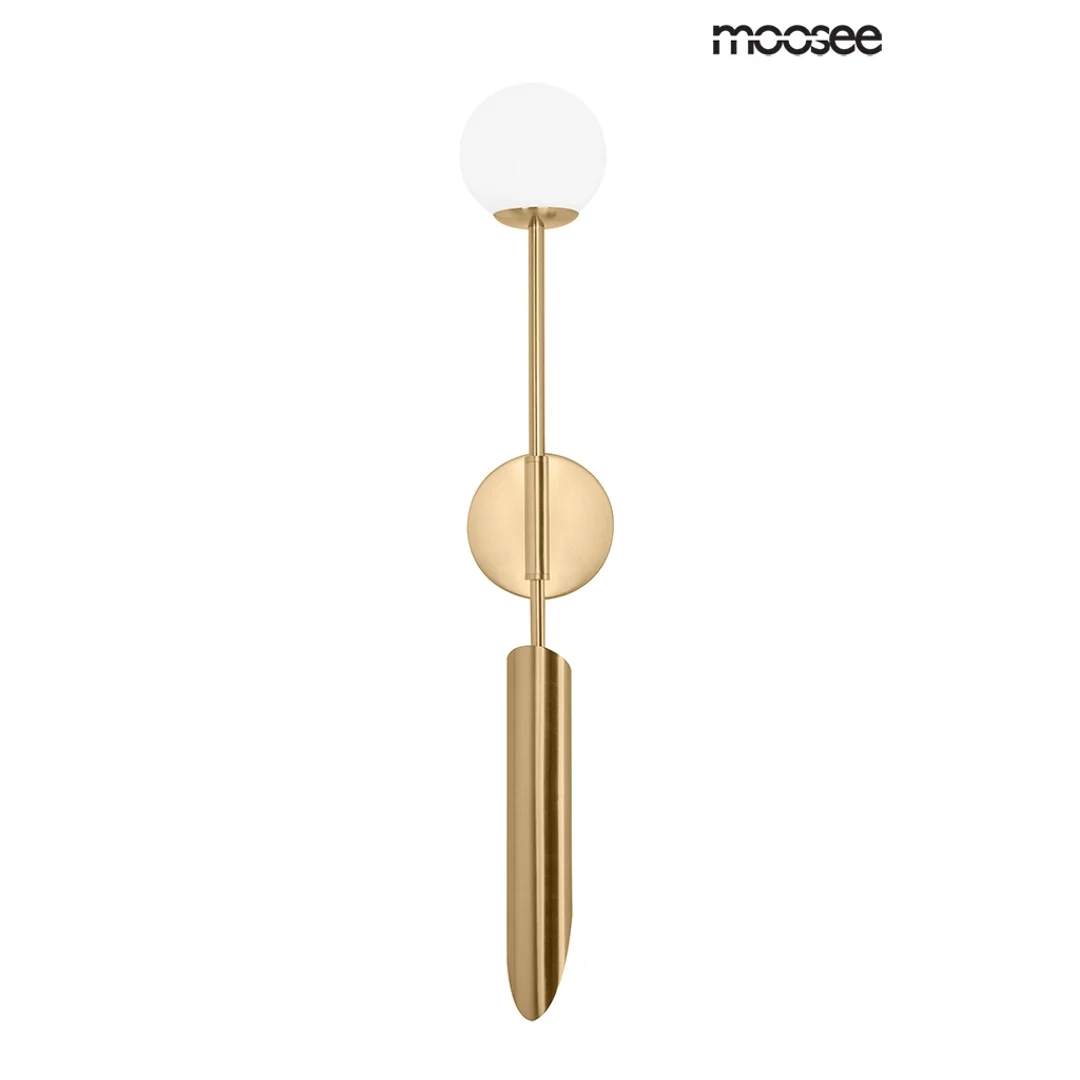 MOOSEE lampa ścienna LUCCA złota — zdjęcie 3