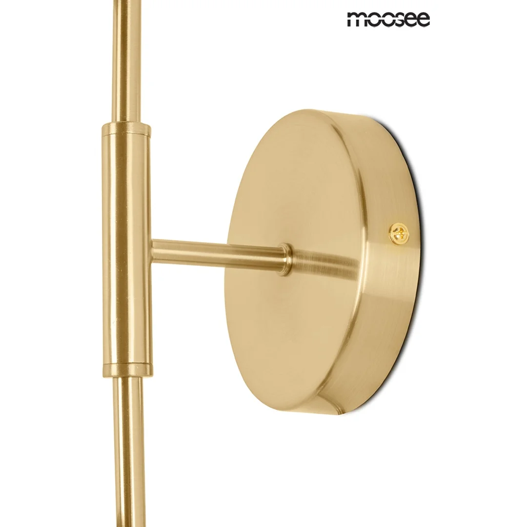 MOOSEE lampa ścienna LUCCA złota — zdjęcie 6