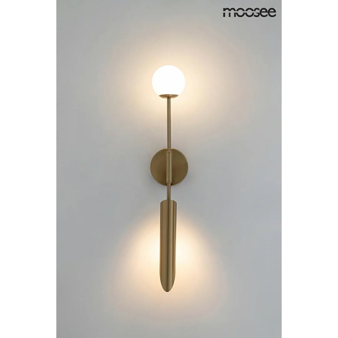 MOOSEE lampa ścienna LUCCA złota — zdjęcie 8