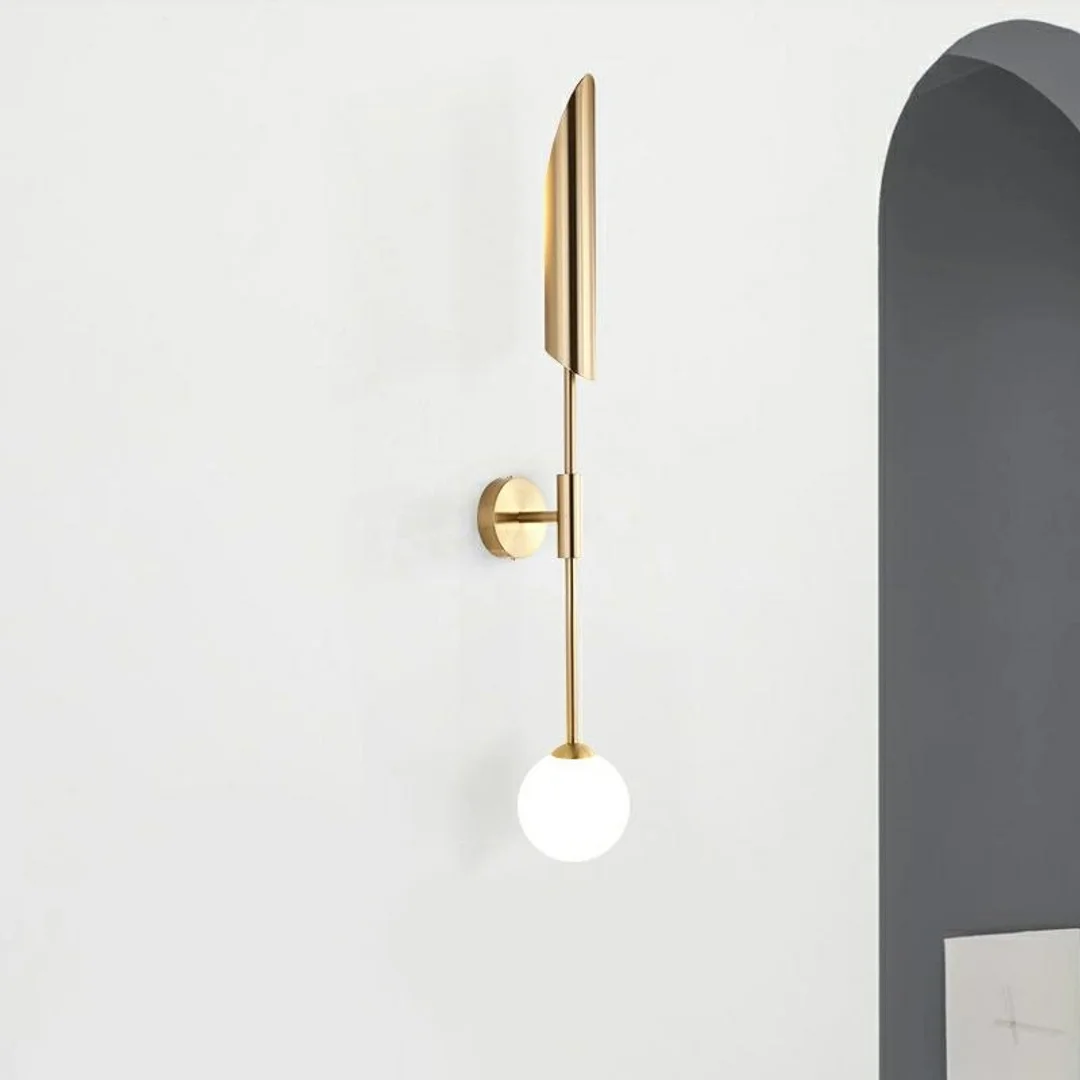 MOOSEE lampa ścienna LUCCA złota — zdjęcie 9