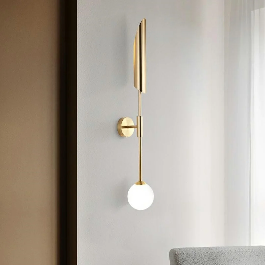 MOOSEE lampa ścienna LUCCA złota — zdjęcie 10