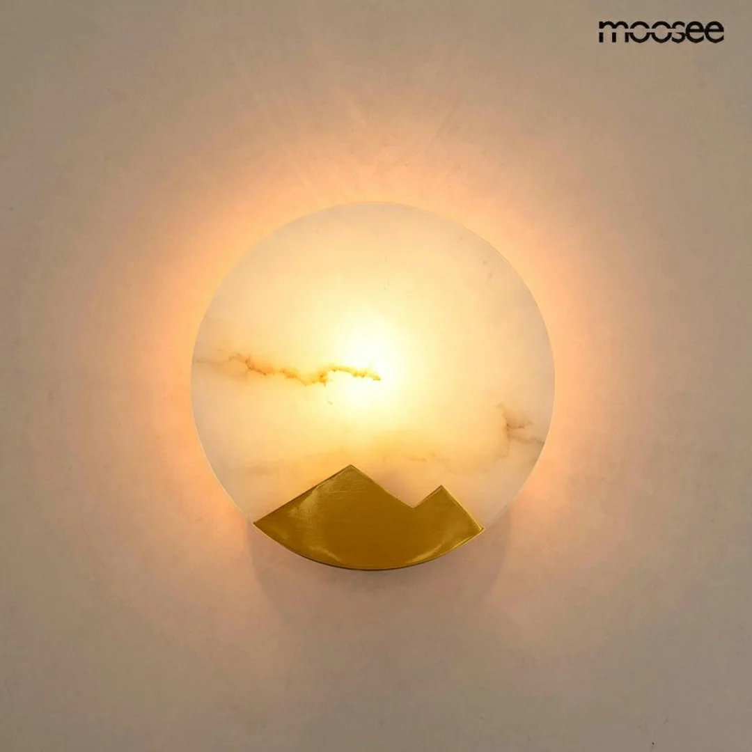 MOOSEE lampa ścienna LUXIO złota — zdjęcie 2