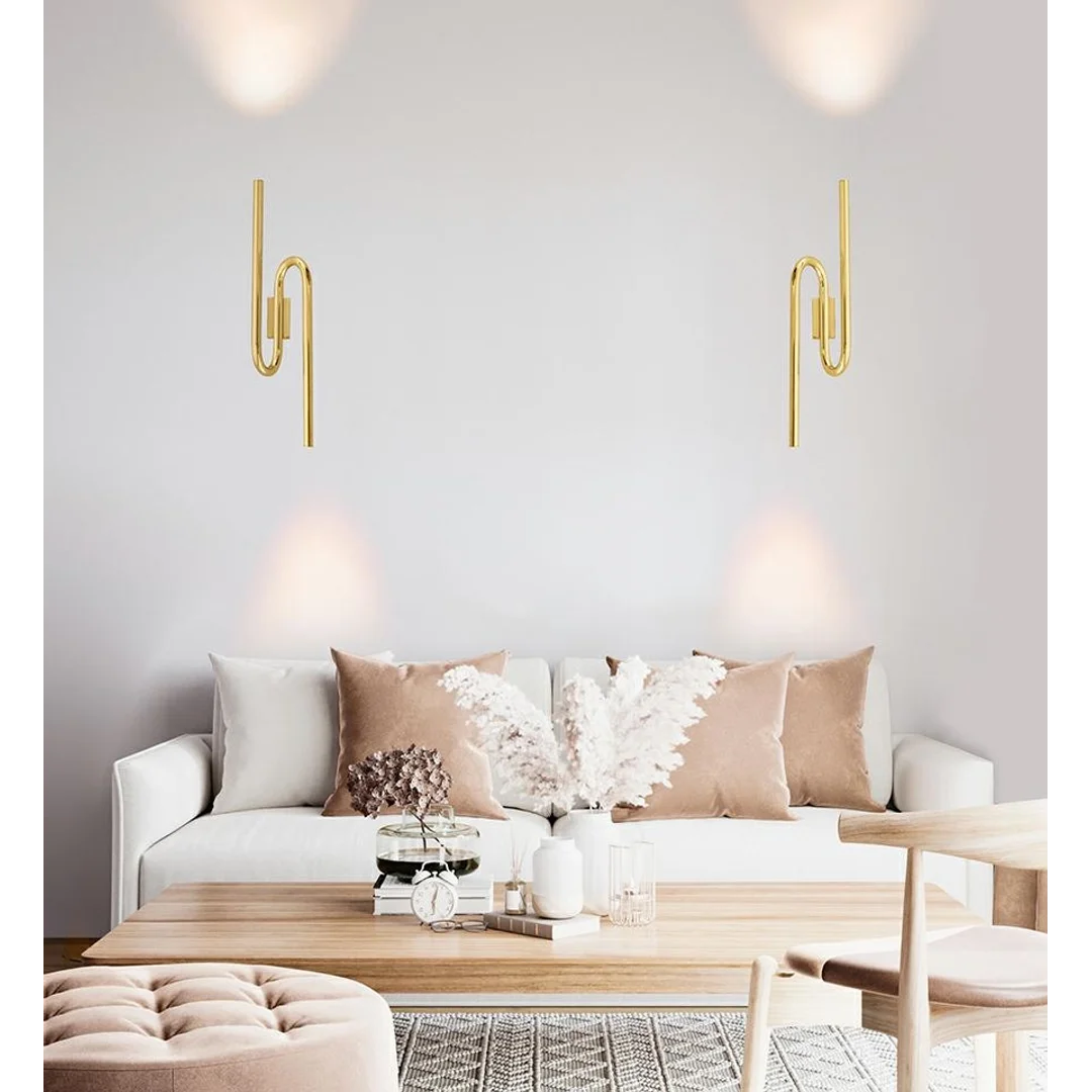 MOOSEE lampa ścienna MACAROON złota — zdjęcie 9