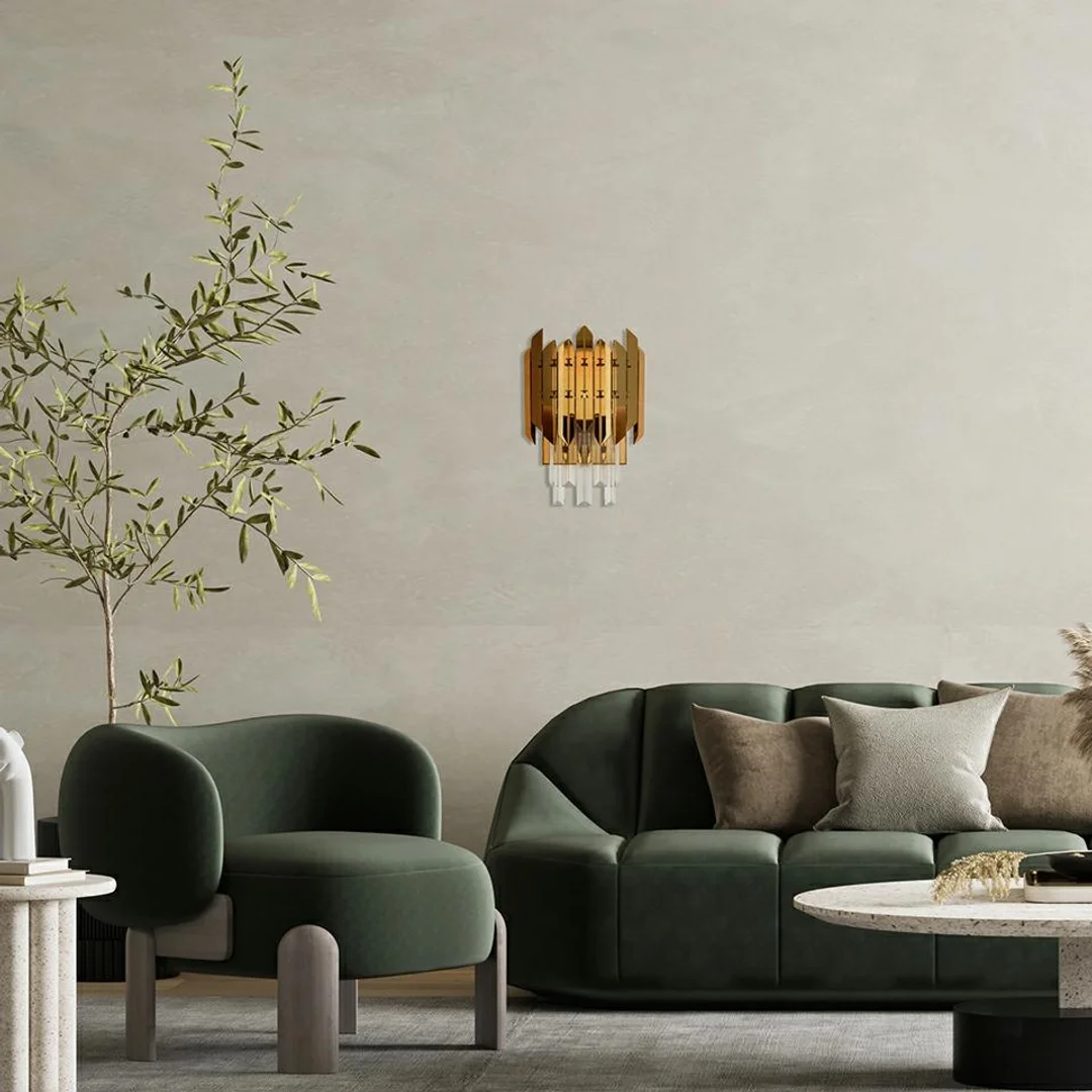 MOOSEE lampa ścienna MAJESTIC złota — zdjęcie 9