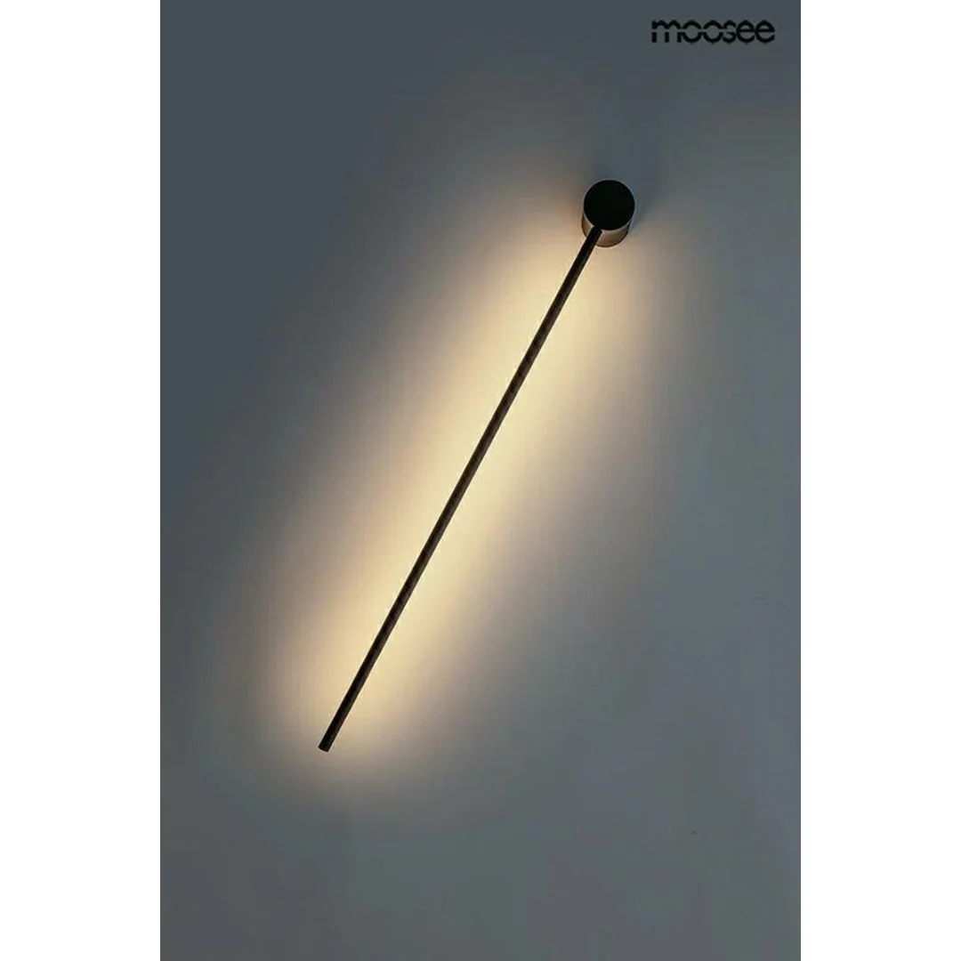 MOOSEE lampa ścienna OMBRE 60 czarna — zdjęcie 5