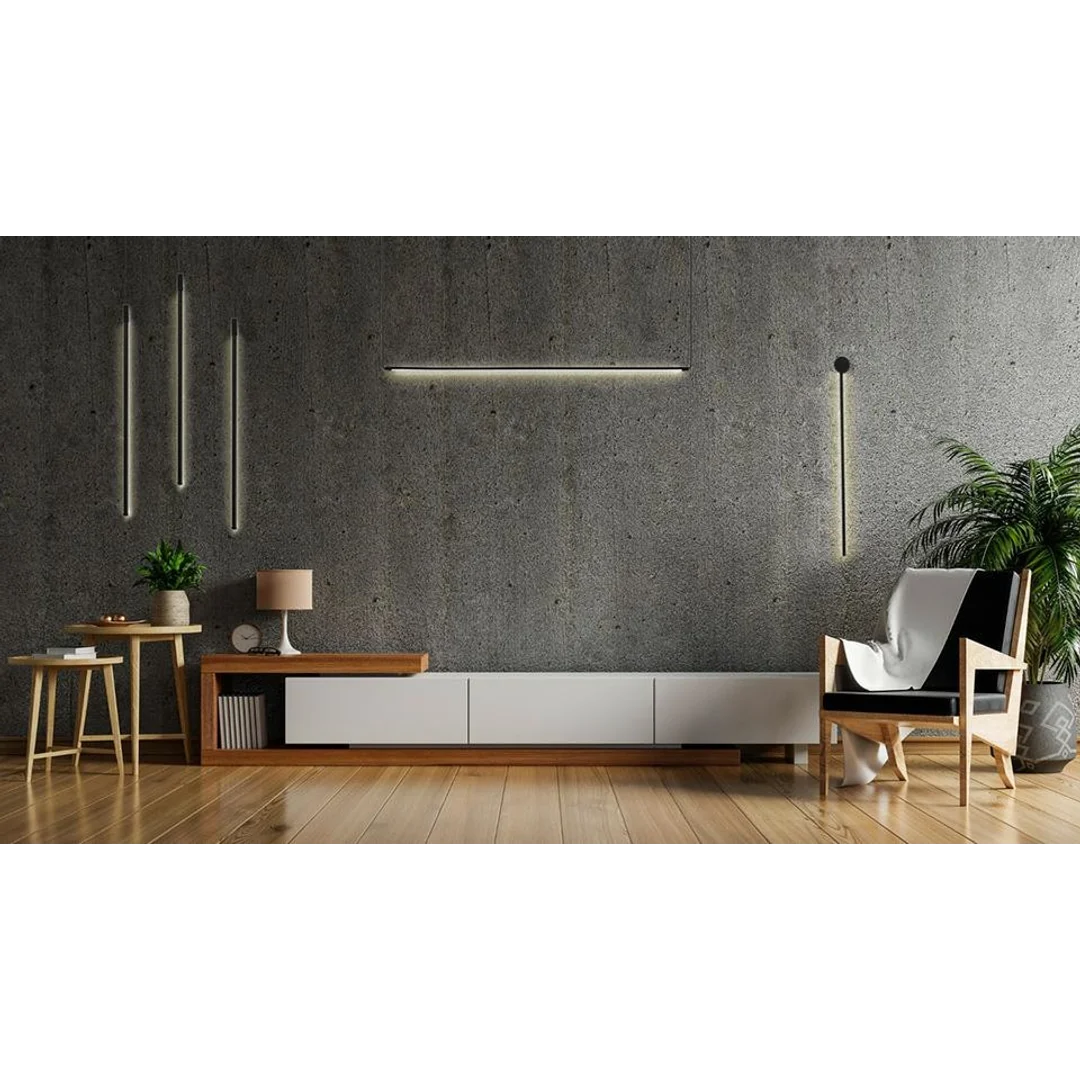 MOOSEE lampa ścienna OMBRE 60 czarna — zdjęcie 7