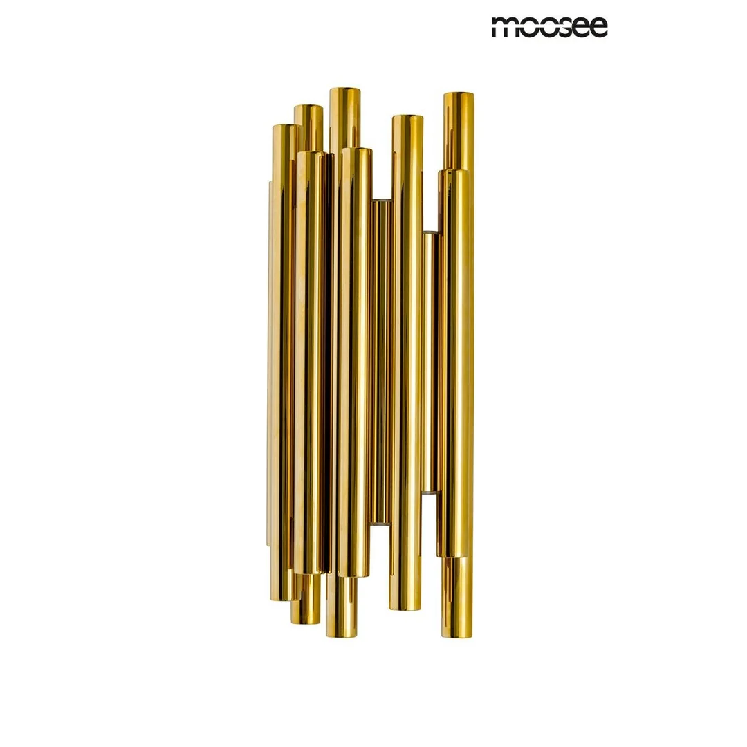 MOOSEE lampa ścienna ORGANO złota — zdjęcie 4