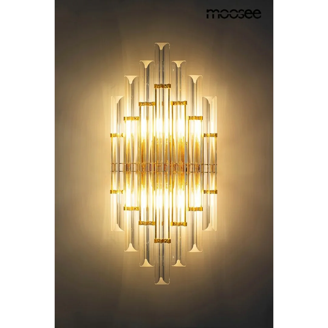 MOOSEE lampa ścienna PALAZZO złota — zdjęcie 2