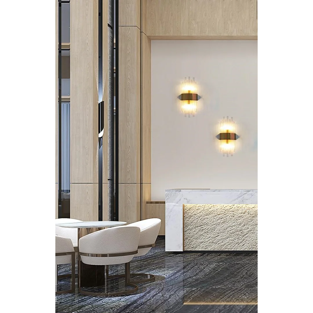 MOOSEE lampa ścienna PORTOFINO złota — zdjęcie 5