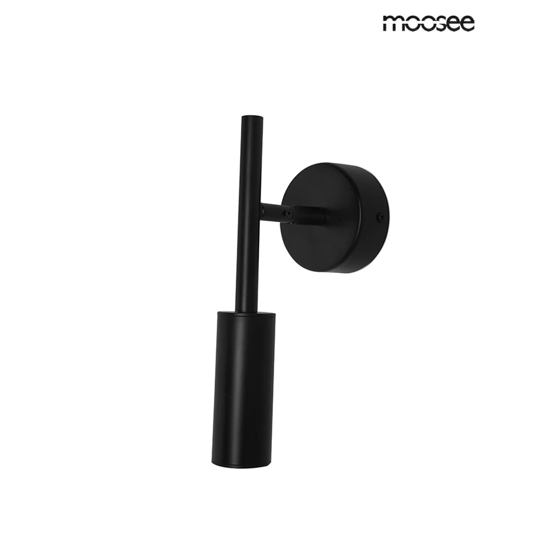 MOOSEE lampa ścienna PRISMA czarna — zdjęcie 2