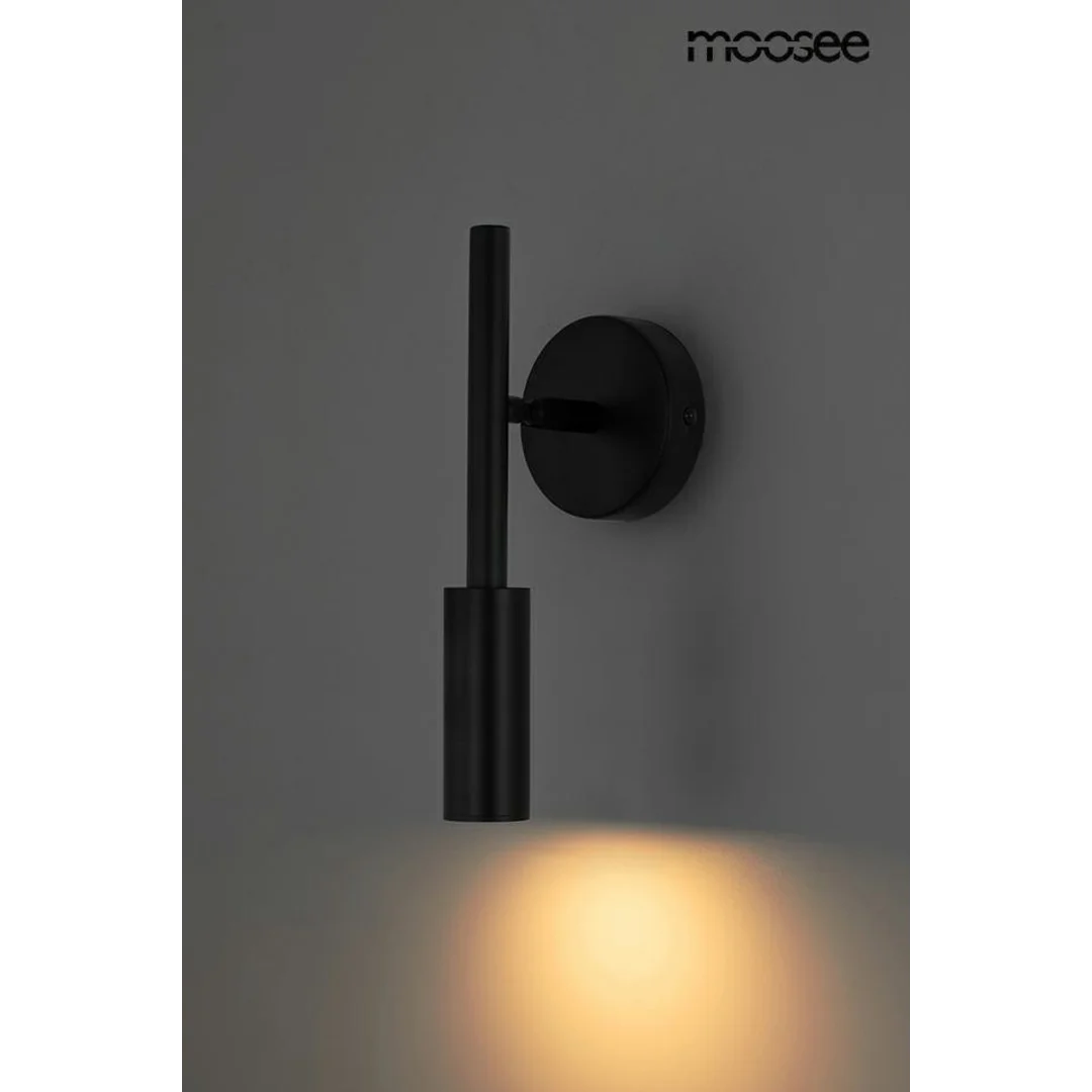 MOOSEE lampa ścienna PRISMA czarna — zdjęcie 7