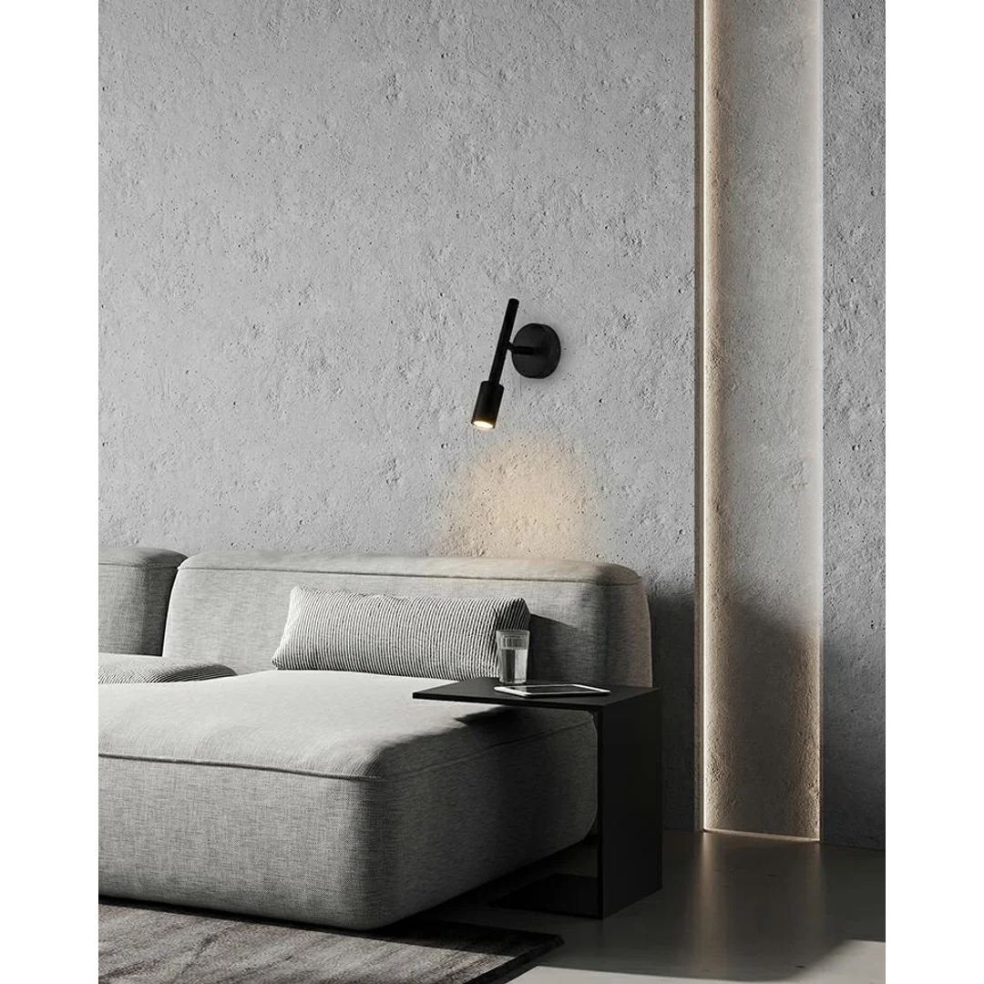 MOOSEE lampa ścienna PRISMA czarna — zdjęcie 8