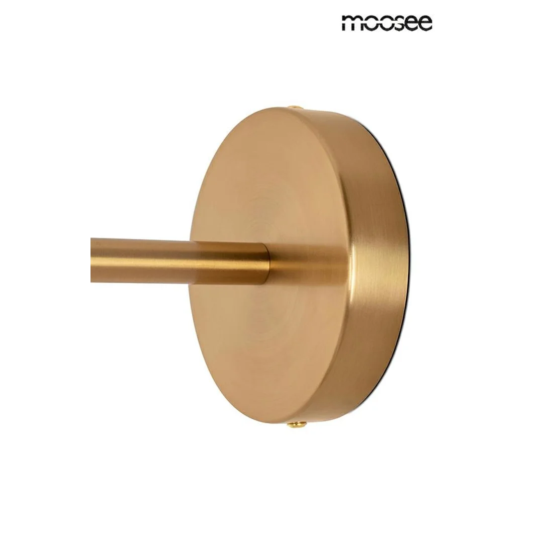 MOOSEE lampa ścienna RIVA złota — zdjęcie 5