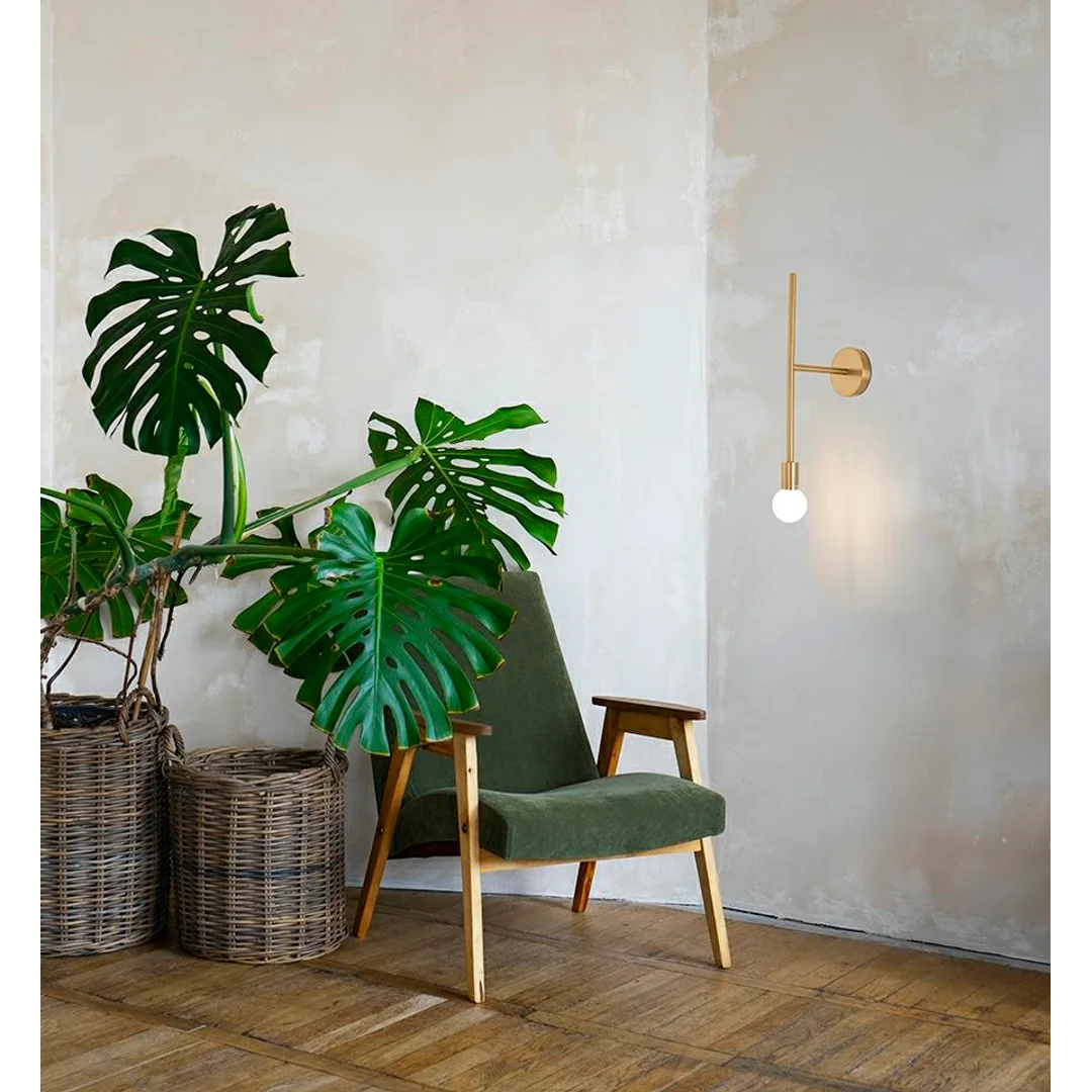 MOOSEE lampa ścienna RIVA złota — zdjęcie 6