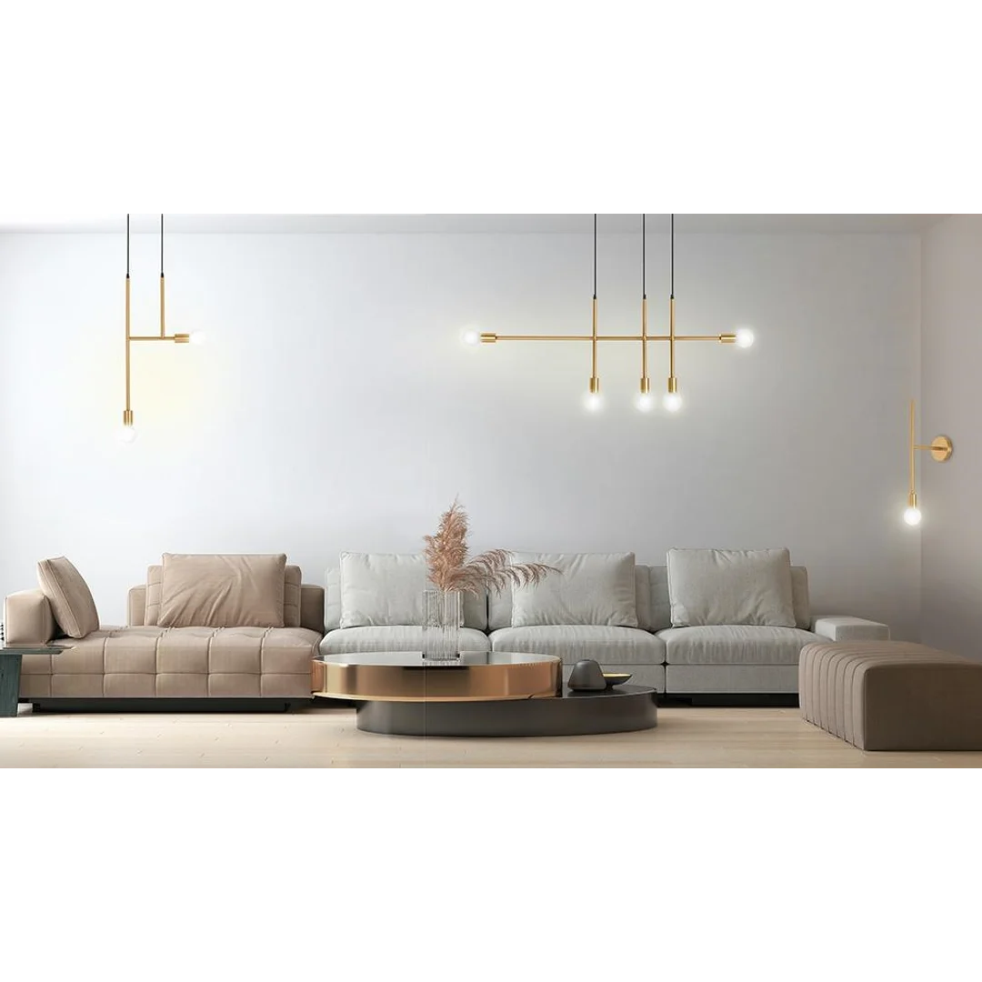 MOOSEE lampa ścienna RIVA złota — zdjęcie 8