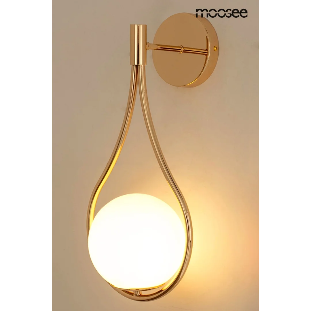 MOOSEE lampa ścienna ROMA złota — zdjęcie 3