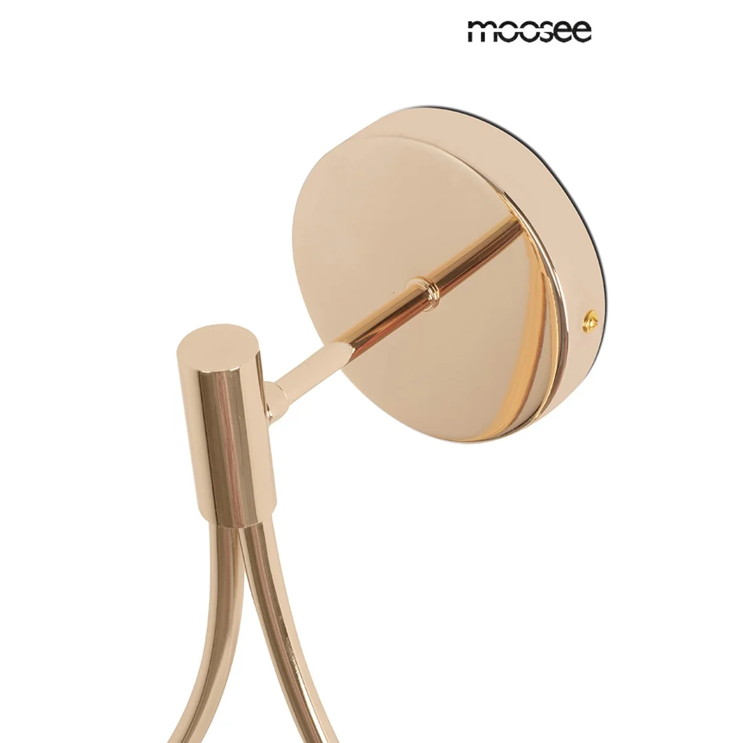 MOOSEE lampa ścienna ROMA złota — zdjęcie 4