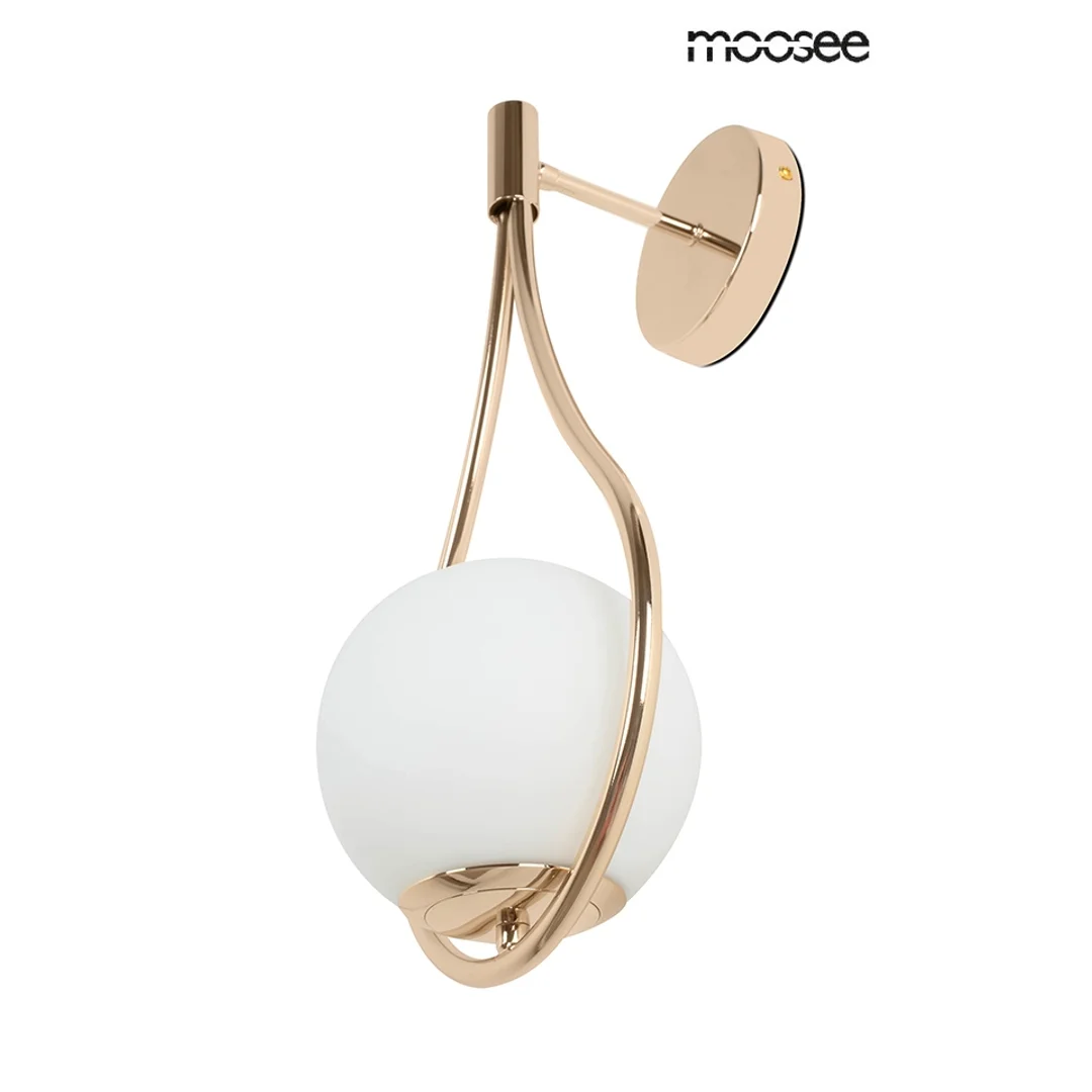 MOOSEE lampa ścienna ROMA złota — zdjęcie 5
