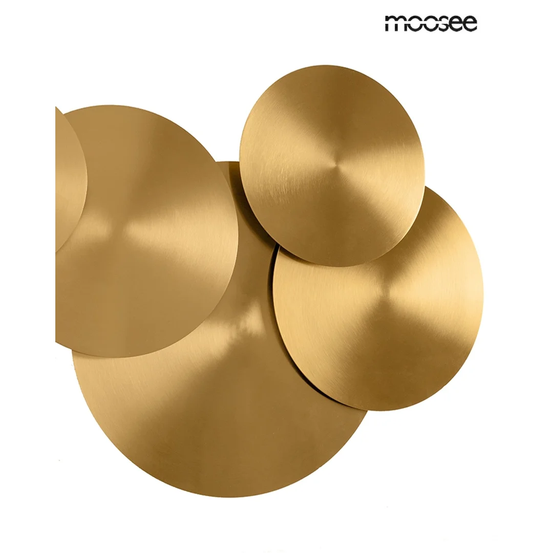 MOOSEE lampa ścienna SCUDO złota — zdjęcie 4