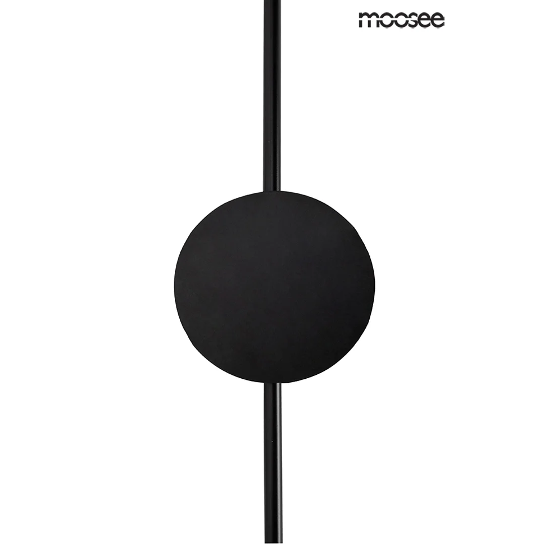 MOOSEE lampa ścienna SHADOW 2 CLOSE czarna — zdjęcie 3