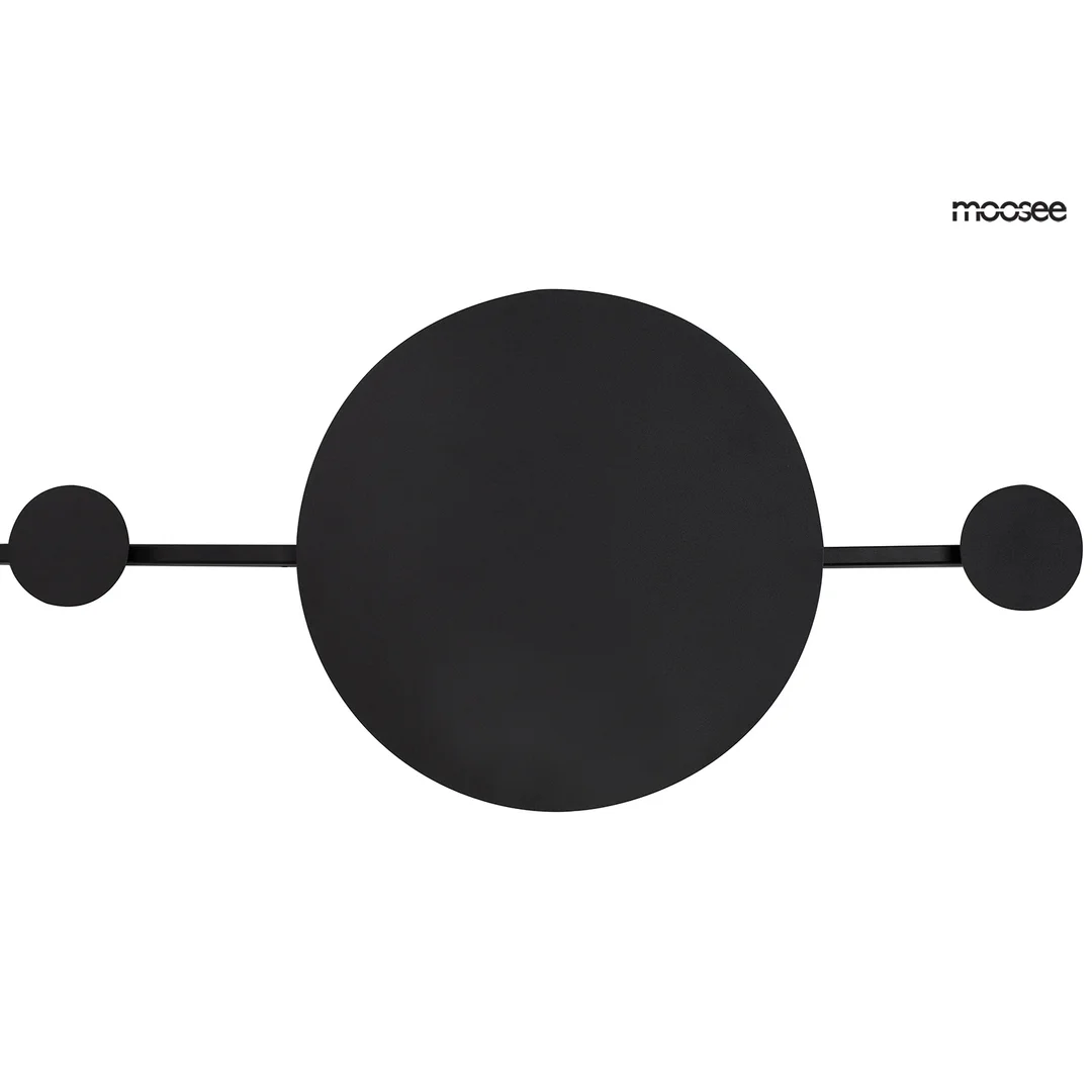 MOOSEE lampa ścienna SHADOW HANG z wieszakiem czarna — zdjęcie 4