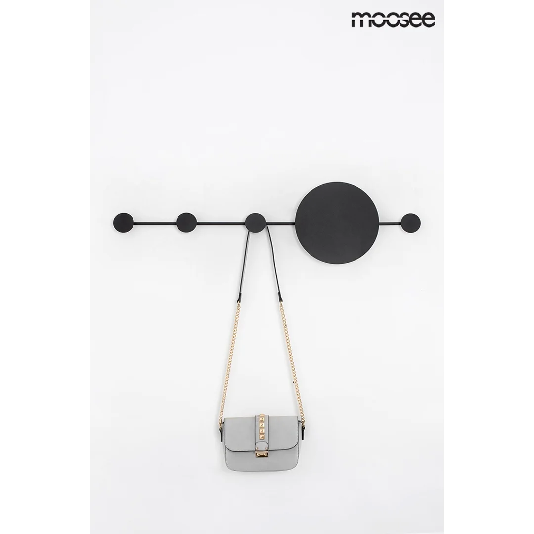 MOOSEE lampa ścienna SHADOW HANG z wieszakiem czarna — zdjęcie 5