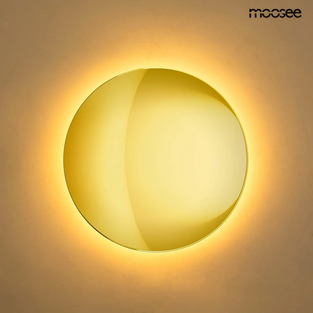 MOOSEE lampa ścienna SHADOW SUN 25 złota — zdjęcie 3