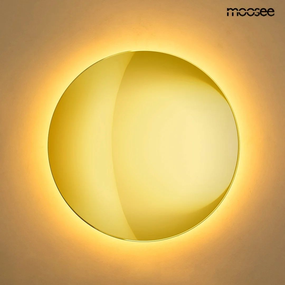 MOOSEE lampa ścienna SHADOW SUN 30 złota — zdjęcie 4