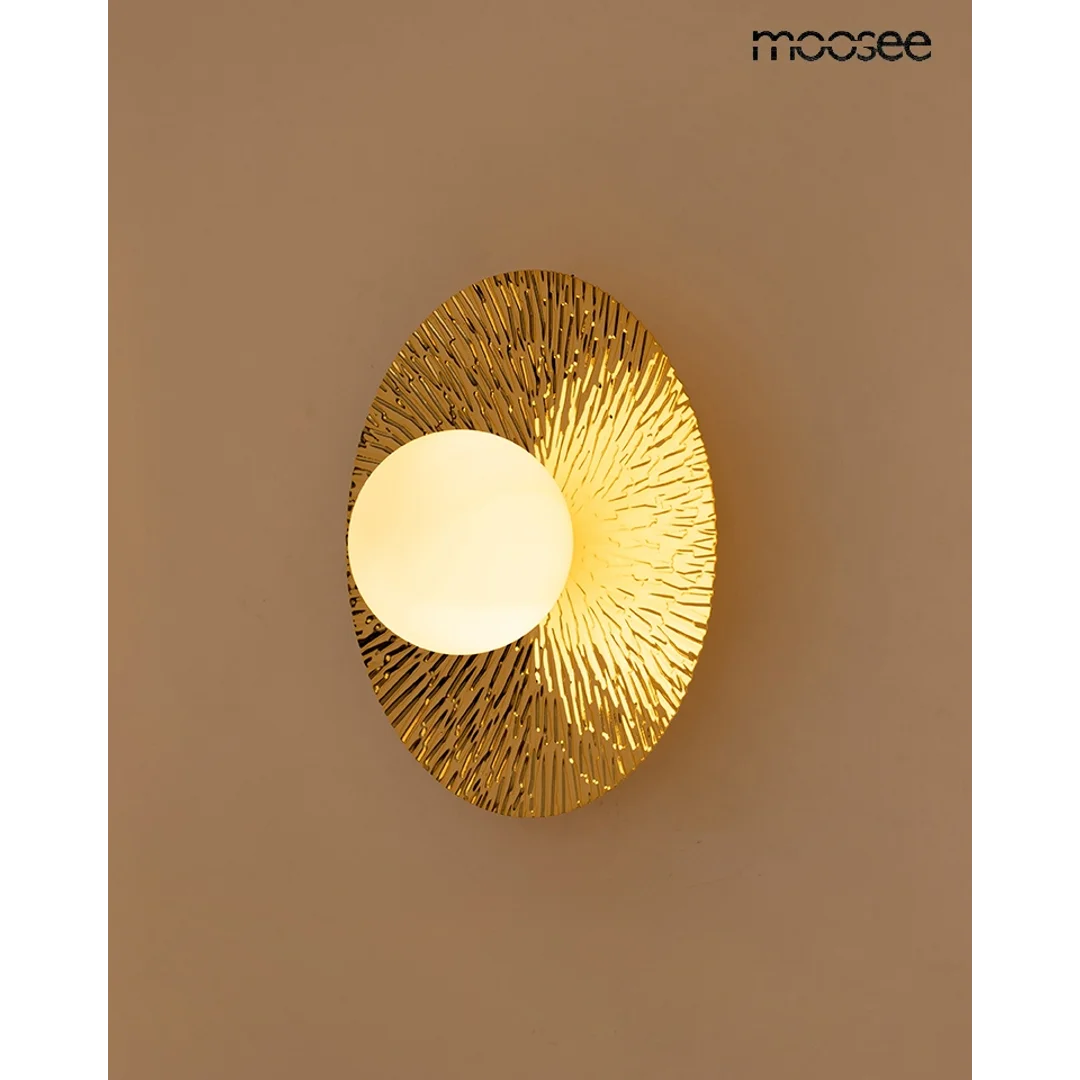 MOOSEE lampa ścienna SOUL 20 złota — zdjęcie 5