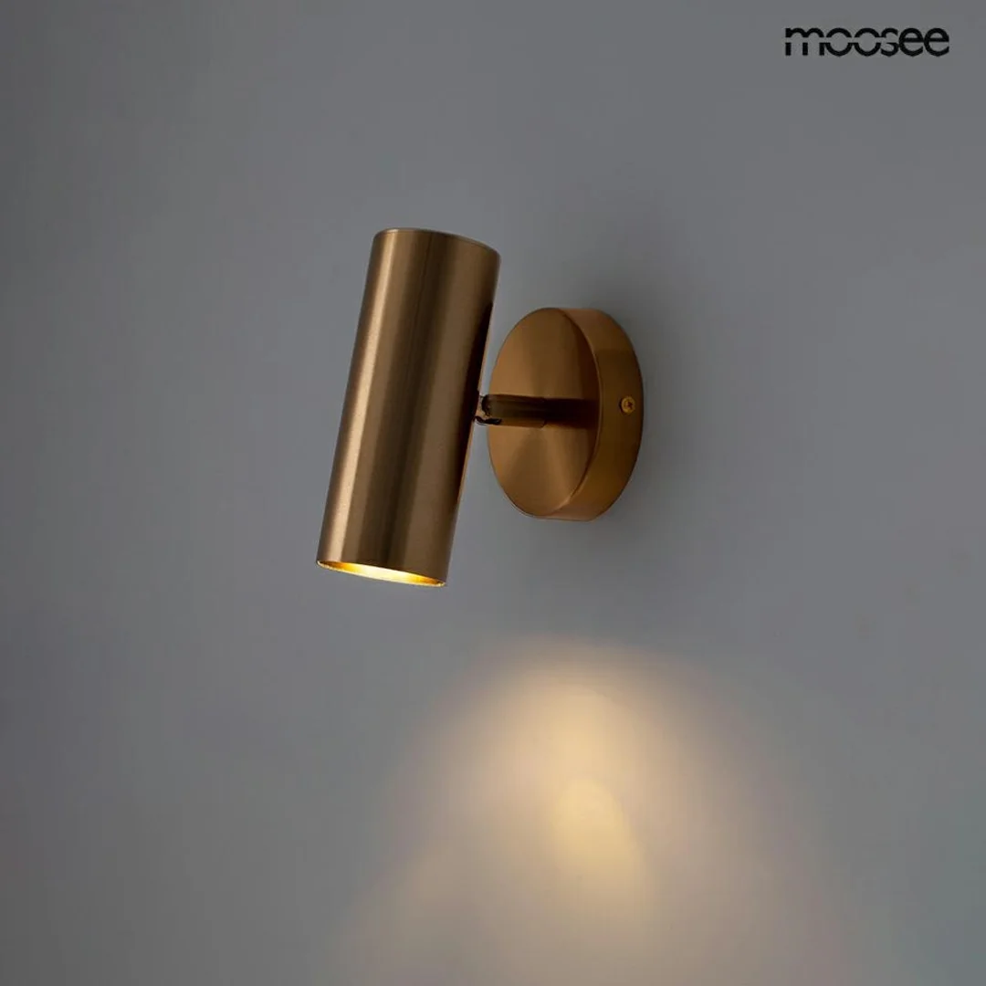 MOOSEE lampa ścienna SPOT złota — zdjęcie 7