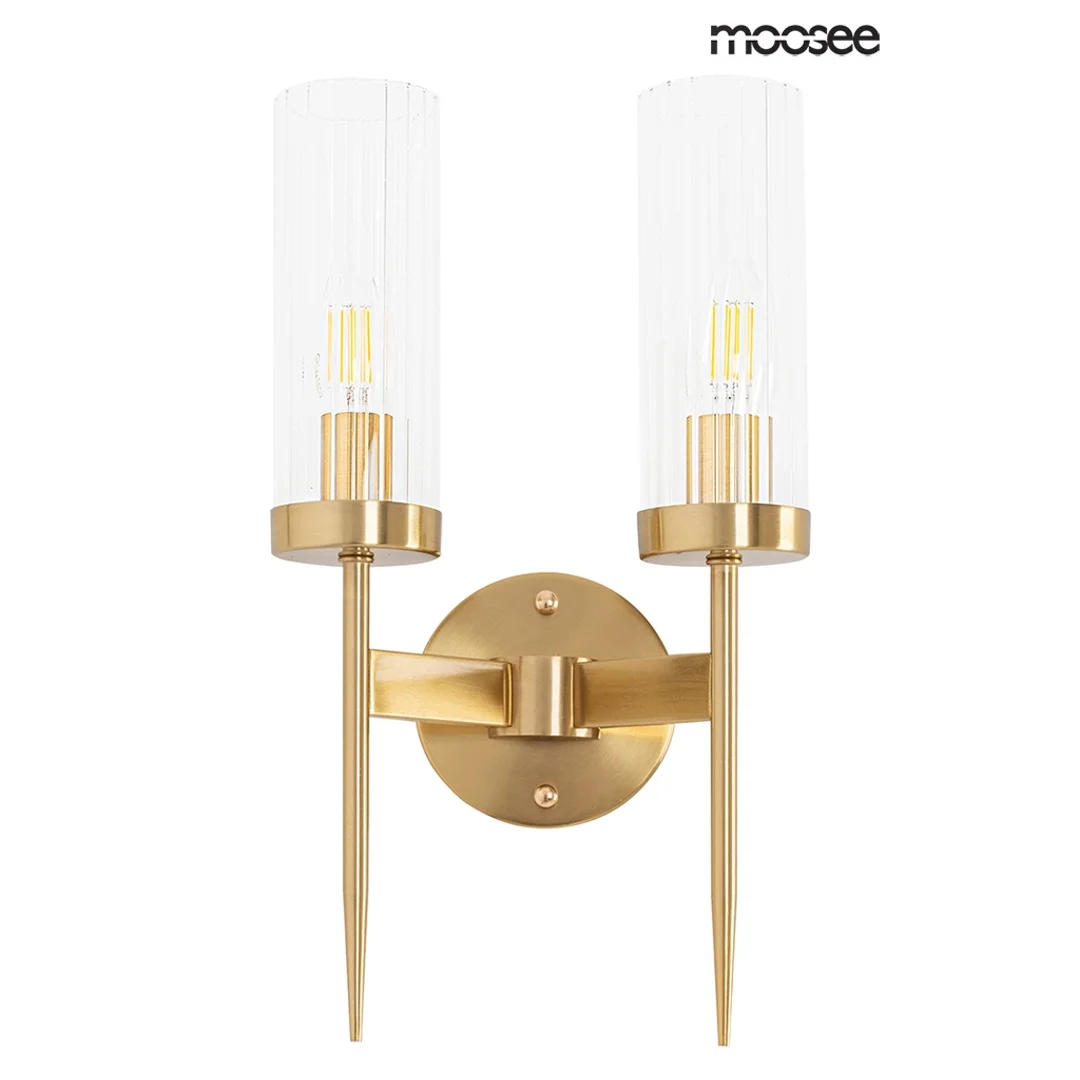 MOOSEE lampa ścienna TORCH TWIN złota — zdjęcie 2