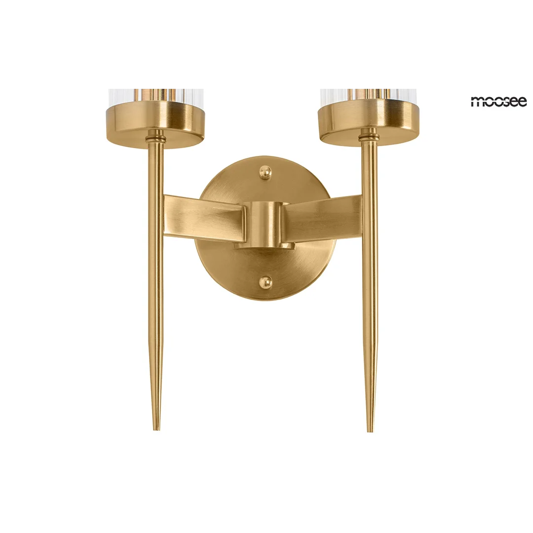 MOOSEE lampa ścienna TORCH TWIN złota — zdjęcie 4