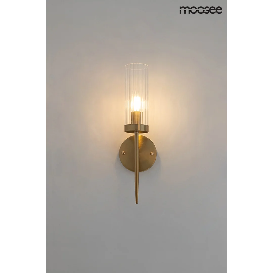 MOOSEE lampa ścienna TORCH złota — zdjęcie 5