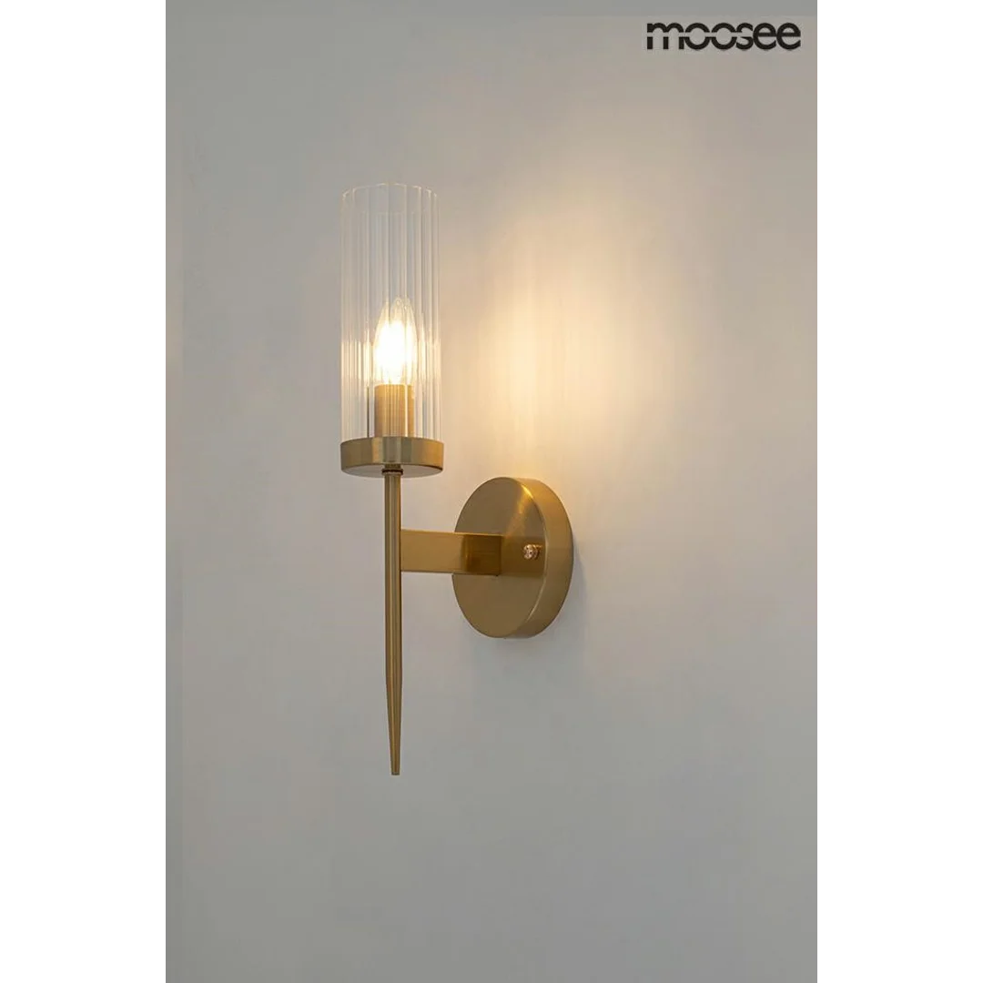 MOOSEE lampa ścienna TORCH złota — zdjęcie 6