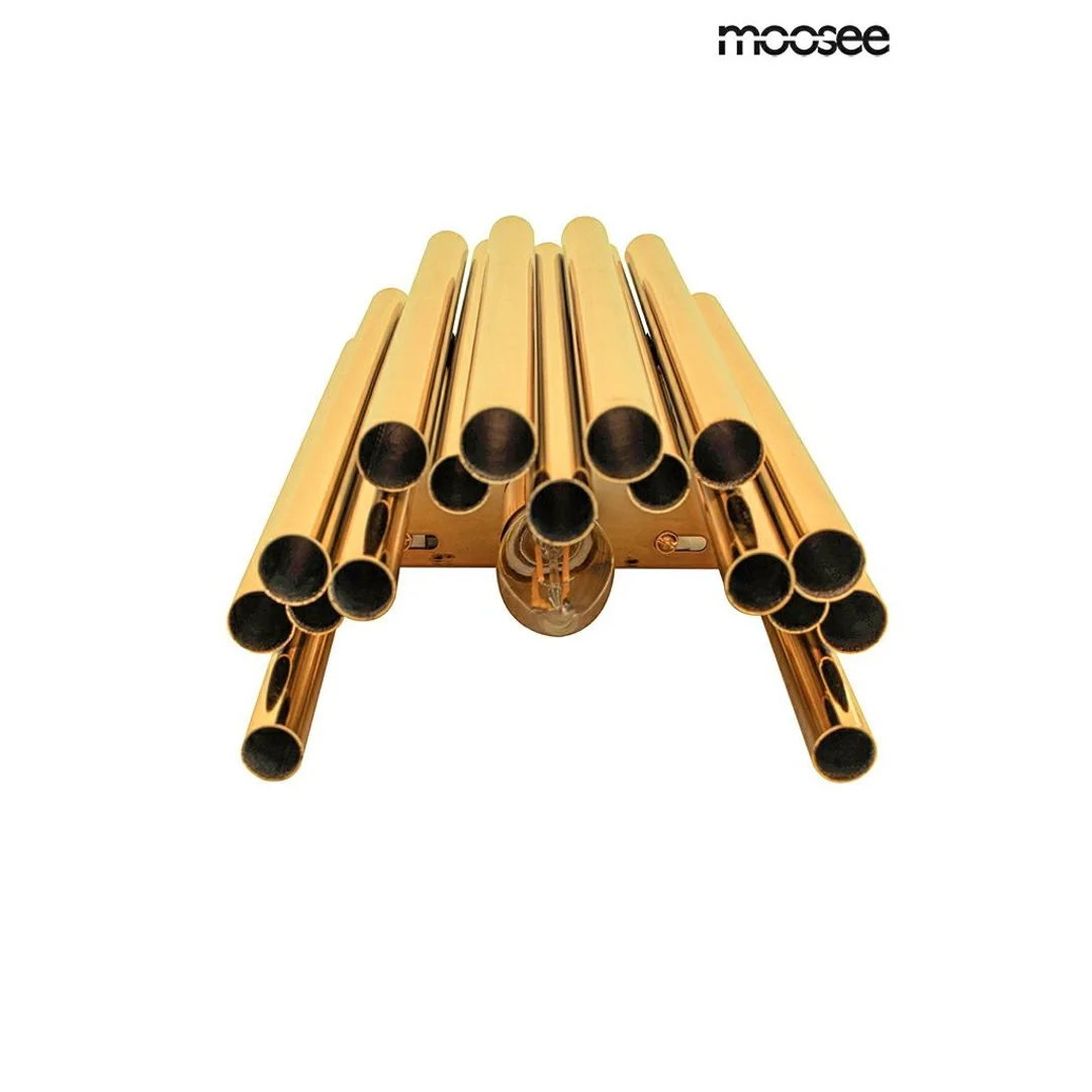 MOOSEE lampa ścienna TUBO złota — zdjęcie 4