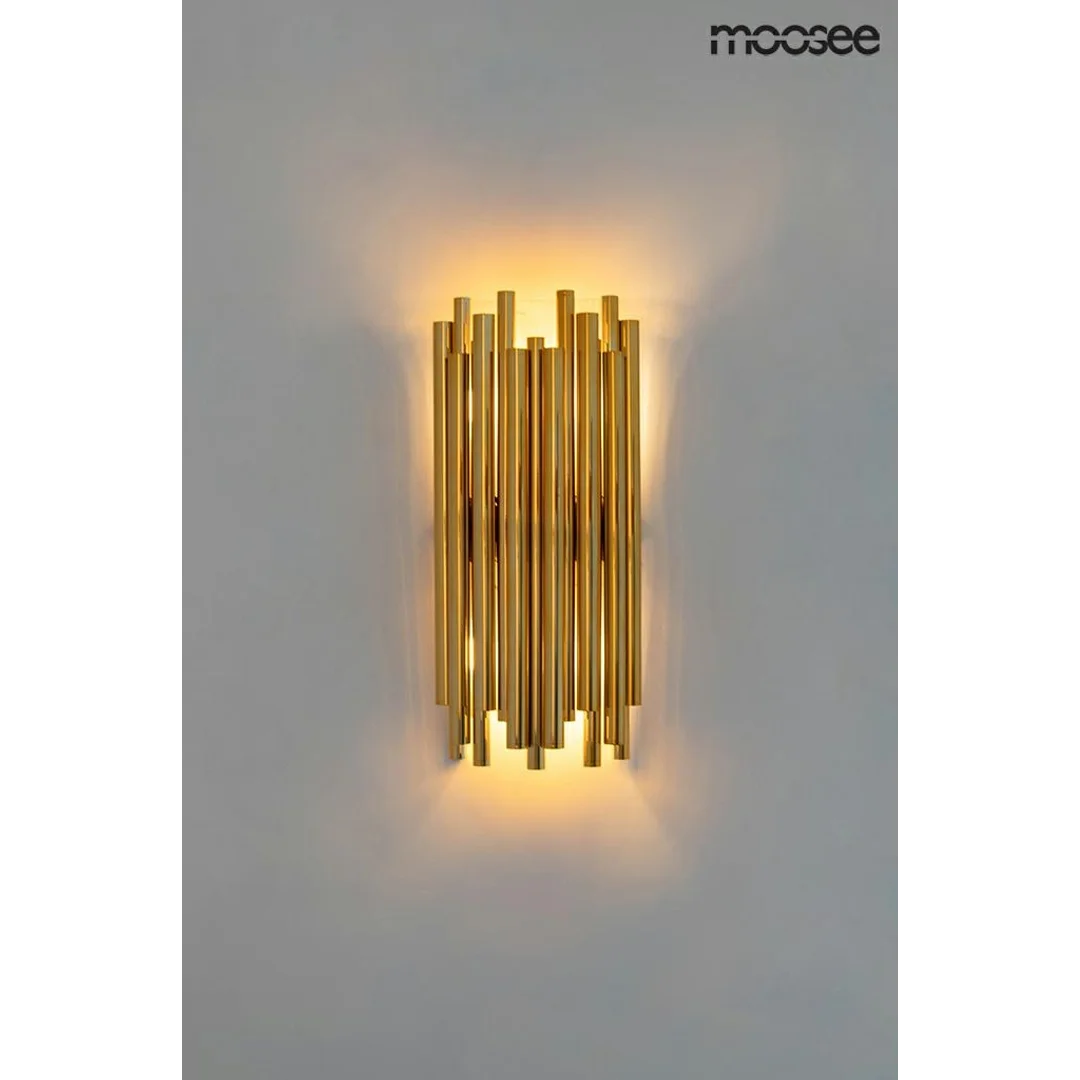 MOOSEE lampa ścienna TUBO złota — zdjęcie 6