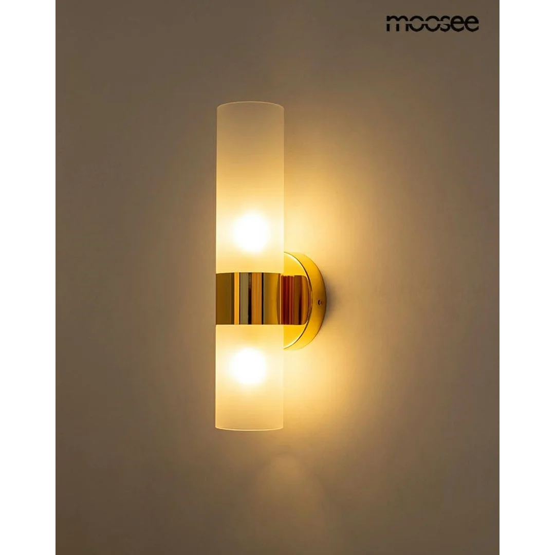 MOOSEE lampa ścienna TUBS złota — zdjęcie 3
