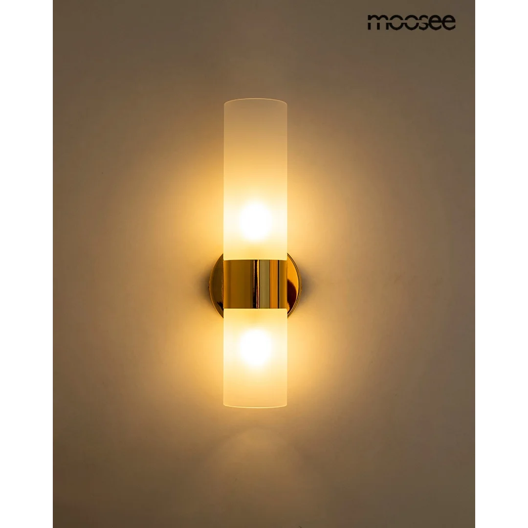 MOOSEE lampa ścienna TUBS złota — zdjęcie 4