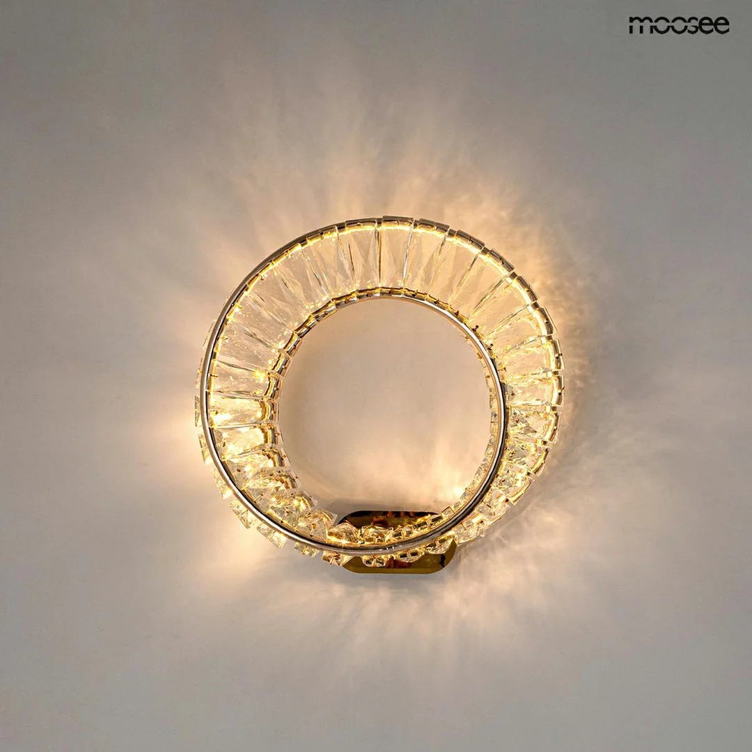 MOOSEE lampa ścienna WAVE złota — zdjęcie 2