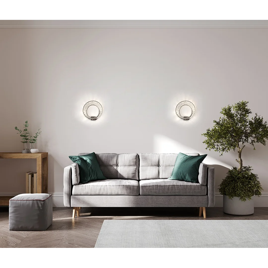 MOOSEE lampa ścienna WAVE złota — zdjęcie 6