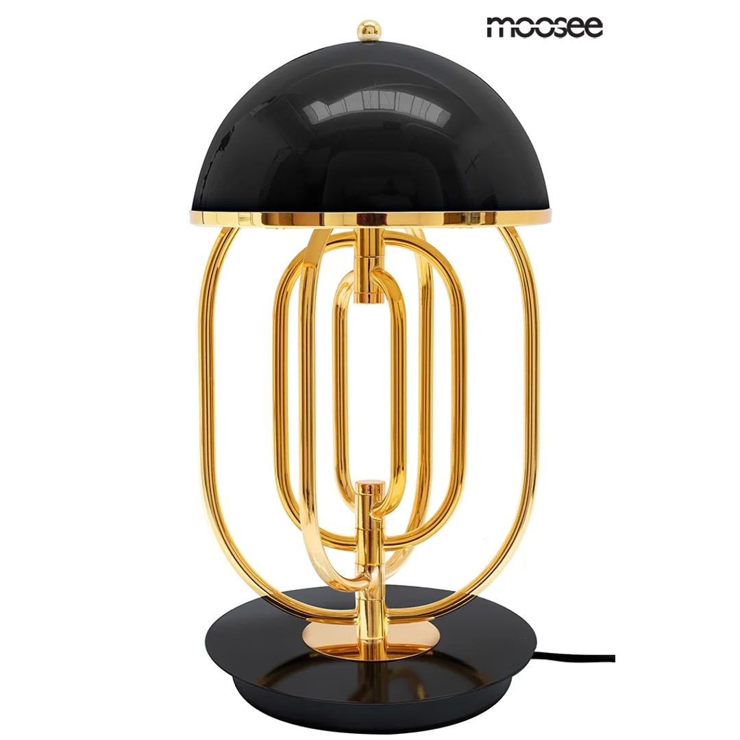 MOOSEE lampa stołowa BOTTEGA złota / czarna — zdjęcie 3
