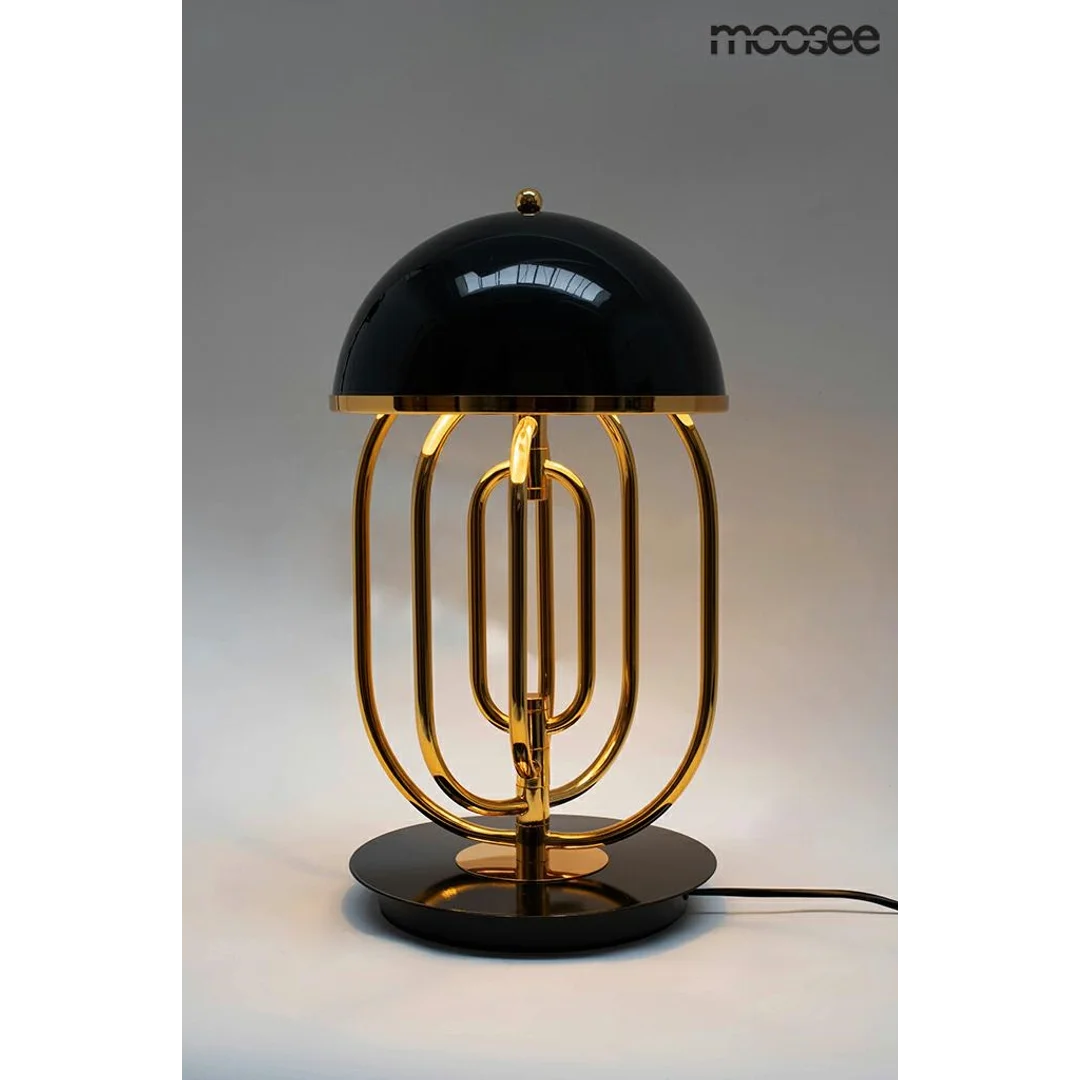 MOOSEE lampa stołowa BOTTEGA złota / czarna — zdjęcie 8