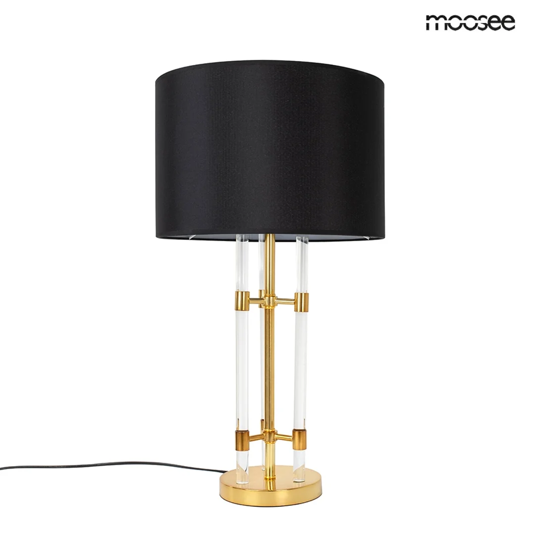 MOOSEE lampa stołowa MOXY złota / czarna — zdjęcie 2