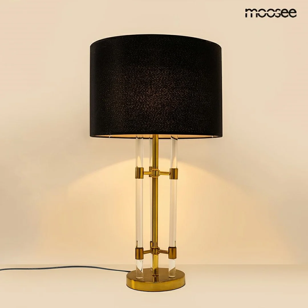 MOOSEE lampa stołowa MOXY złota / czarna — zdjęcie 3