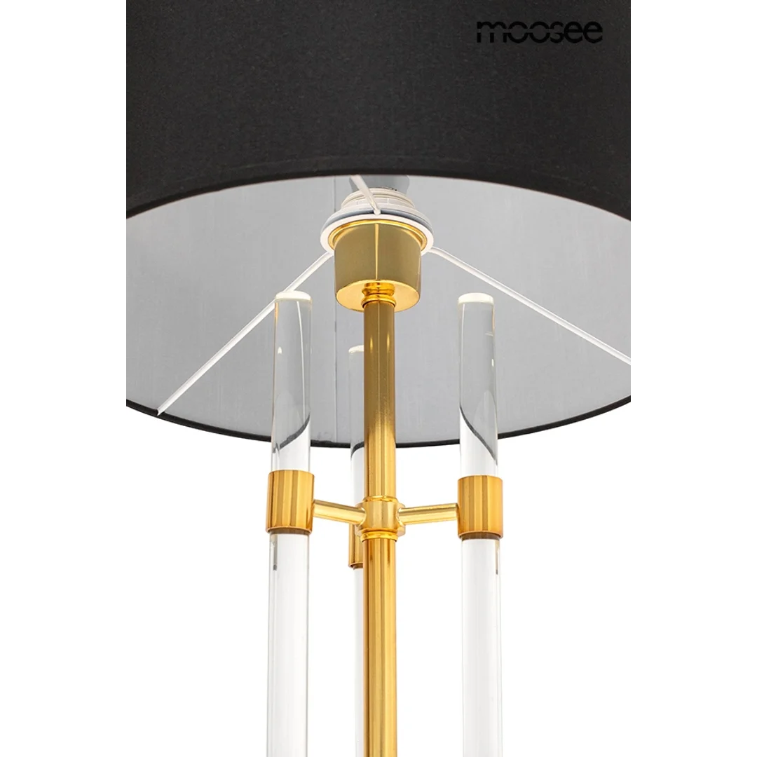 MOOSEE lampa stołowa MOXY złota / czarna — zdjęcie 4