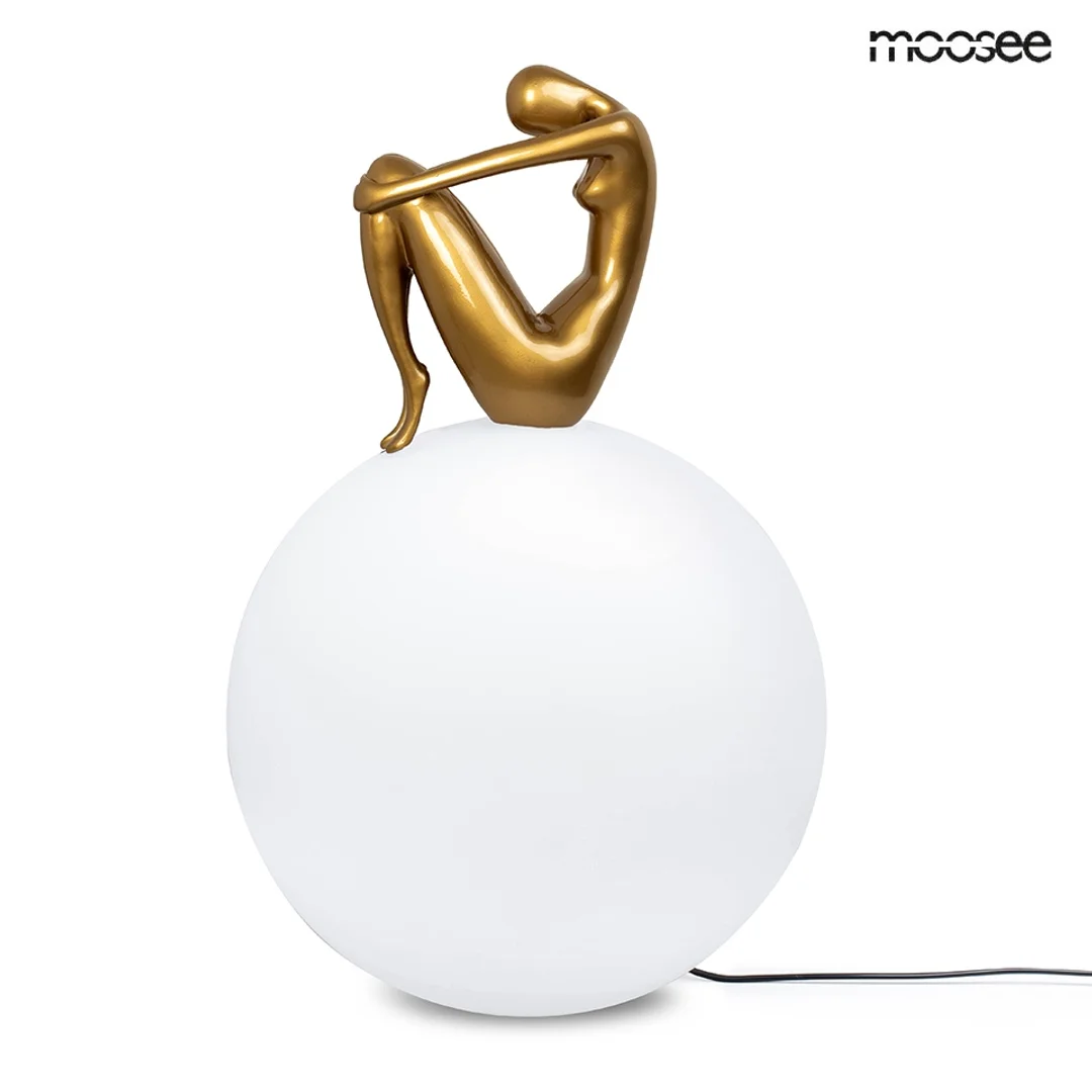 MOOSEE lampa stołowa UOMO 35 złota — zdjęcie 2