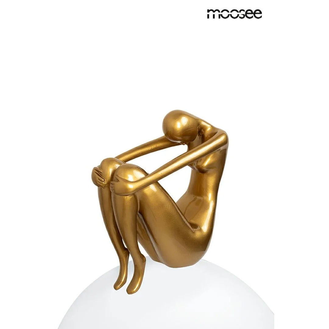 MOOSEE lampa stołowa UOMO 35 złota — zdjęcie 4