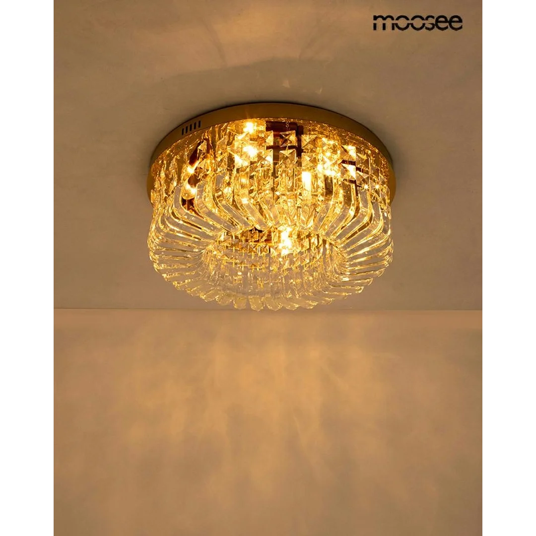MOOSEE lampa sufitowa / plafon BALUNA 50 złota — zdjęcie 2