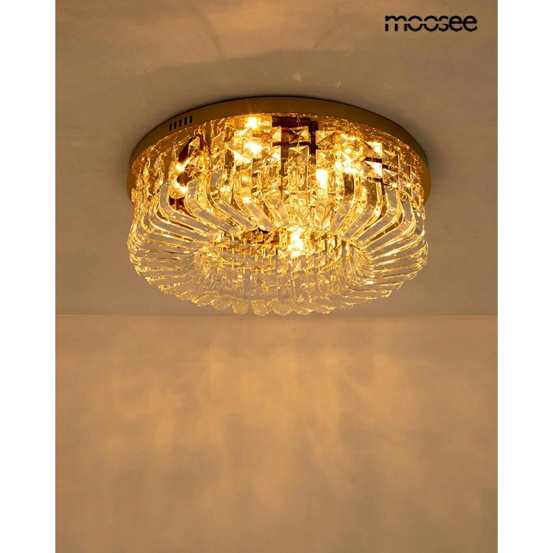 MOOSEE lampa sufitowa / plafon BALUNA 80 złota — zdjęcie 3