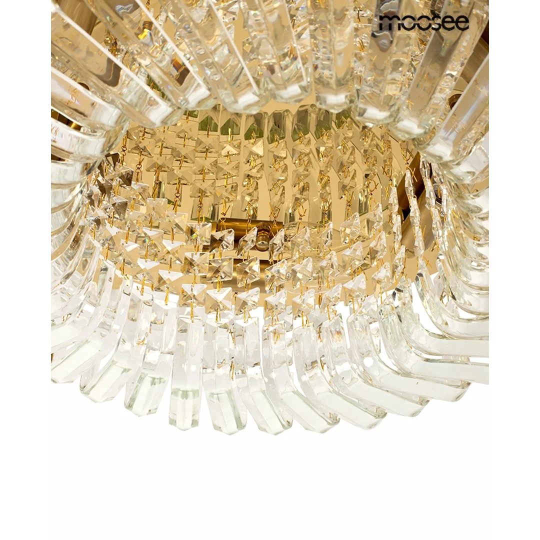 MOOSEE lampa sufitowa / plafon BALUNA 80 złota — zdjęcie 4